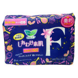 日本进口乐而雅 柔软舒适轻薄F系列 超量夜用卫生巾 (340mm)9片/包
