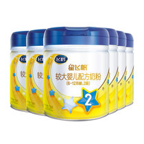 飞鹤(FIRMUS)星飞帆 2段(6-12个月) 700克*6罐 中国好奶源 好吸收