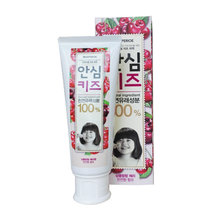 韩国LG倍瑞傲儿童牙膏蔓越莓味80g