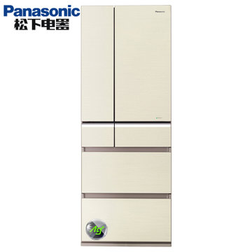松下(Panasonic)492升 家用节能冰箱 风冷变频 原装进口多门冰箱(（琉璃金）NR-F510VG-N5