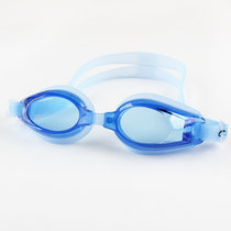 游泳眼镜泳镜女士高清防水防雾泳镜男女透明有度数的泳镜(蓝色 不)