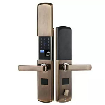 卡瓦尼指纹智能锁支持钥匙密码指纹感应卡自主遥控五种开锁方式