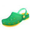 DSXN儿童凉鞋洞洞鞋小亮澈 男女大童鞋沙滩鞋亲子鞋DD0903(巴西绿 C6/7)