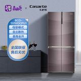 卡萨帝（Casarte）冰箱多门十字对开门风冷无霜家用变频节能 母婴嵌入式 大容量冰箱 BCD-551WDCPU1