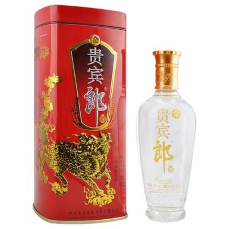 【四川郎酒白酒】50度 金贵宾郎酒 500ml图片展示