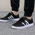 Adidas阿迪达斯男鞋运动低帮轻便防滑耐磨休闲板鞋B43665(黑白色 45及以上)
