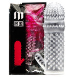 名流 安全套 1只装 水晶狼牙套 延时持久螺纹颗粒 成人情趣 性用品 避孕套