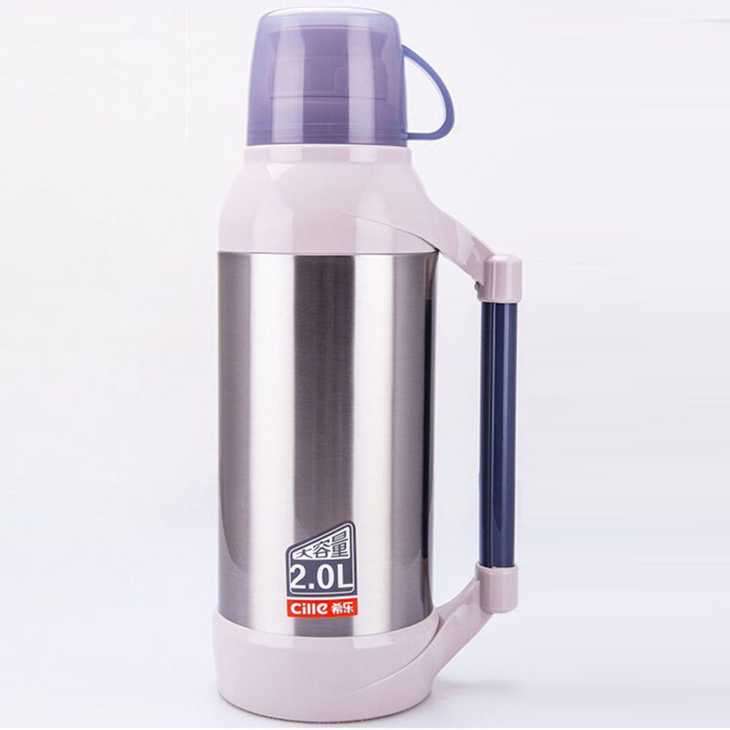 【希乐xn-13001保温壶/桶图片】希乐热水瓶 保温壶玻璃内胆 2l 金属热