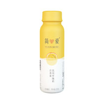简爱【国美真选】裸酸奶百香果味230g*12瓶 生牛乳、糖、水果果酱、乳酸菌，其他没了。