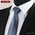 现货领带 商务正装男士领带 涤纶丝箭头型8CM商务新郎结婚领带(A118)