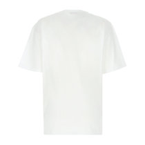 Alexander McQueen女士白色骷髅头印花短袖T恤634212-QZABT-090038白 时尚百搭