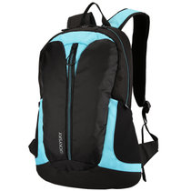 汉诺斯luckysky 时尚运动男女学生双肩包户外休闲背包登山旅游包包(蓝色 小号)