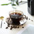 DURALEX多莱斯 法国进口 耐热钢化玻璃餐具咖啡杯碟套装(咖啡色)
