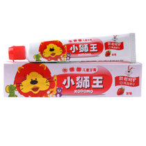 狮王小狮王木糖醇儿童牙膏草莓40g