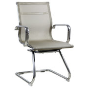 野火电脑椅家用办公椅网椅老板椅子 JOY-9016(金银灰色 工字架脚)