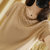 夏季新款纯棉女圆领套头短袖上衣镂空百搭纯色内搭薄款针织打底衫 JRGD023(驼色 XL)