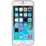 倍思 iphone6弧系列金属边框 Apple 6手机壳 金属边框 手机套 外壳 4.7英寸 土豪金色