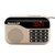 纽曼N63金 老人收音机新款小型迷你便携式可充电多功能插卡播放器歌曲戏曲听戏随身听广播调频