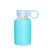 碧辰 耐热玻璃多彩果冻水瓶 180ML(青蓝色)
