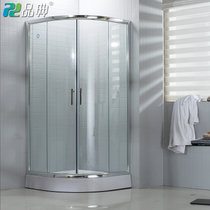 品典卫浴 Clean Dell 简易淋浴房含底盆 3C钢化玻璃 90*90 311B(不含蒸汽 亚克力挡水条)