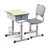 清莲花沐塑料课桌椅塑钢桌椅QLHM—KZY328学生ABS塑料学习课桌椅写字课桌椅