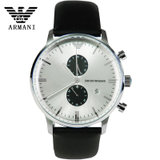 阿玛尼（ARMANI）手表腕表时尚休闲简约风格奢华商务石英男士手表系列 (AR0385)