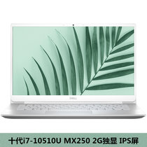 戴尔DELL 灵越fit  5490-R1825S 14英寸窄边框轻薄本【十代i7-10510U MX250 2G独显】(银色 20G内存/1TB固态硬盘/定制)