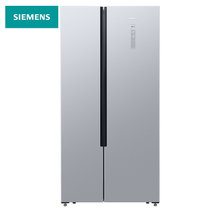 SIEMENS/西门子 BCD-500W(KX50NA41TI)  500升  变频风冷无霜冰箱双开门对开门冰箱 超薄