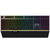 机械键盘 有线键盘 游戏键盘 108键RGB背光键盘(黑色 V720)