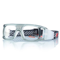 邦士度运动眼镜专业足球篮球护目镜可配近视眼镜框 BL006均码灰 国美超市甄选
