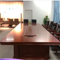 振雅12000*2400*760   12米会议桌by-12200适用于48个平方米(红胡桃 默认)