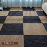 办公室地毯卧室满铺拼接方块写字楼地毯会议室台球室商用工程地毯(白羊座P-01+06)