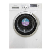 西门子(SIEMENS) XQG70-12H360(WD12H360TI) 7公斤 定频滚筒洗衣机(白色) 轻柔呵护，节能更静音