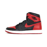 Nike Air Jordan 1 乔丹一代藤原浩高帮篮球鞋黑红板鞋男716371-040 555088-001-101(黑/红 40.5)