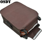 OSDY 拉杆箱专用箱套 加厚无纺布材质【买旅行箱可拍，不单卖】咖啡色2