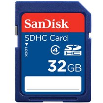 SanDisk闪迪16G SD卡内存卡高速相机卡 车载存储卡Class4