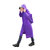 安居先森KS372EVA14背包加厚时尚成人雨衣EVA 紫色M（件）