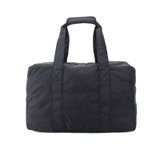 YONBEN/元本良厂旅行袋 折叠皮肤包手提波士顿包轻大容量运动包(中)(黑色)