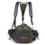 凹凸 户外腰包男女款多功能运动休闲户外野营双肩包 挎包 AT6904(军绿色)