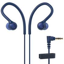 铁三角 SPORT10 入耳式 IPX5级防水 手机耳机 运动耳机 蓝