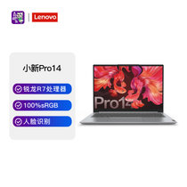 联想(Lenovo)小新Pro14新款超轻薄商务14英寸笔记本电脑(R7-5800H 16G 512G  2.2K屏 银)