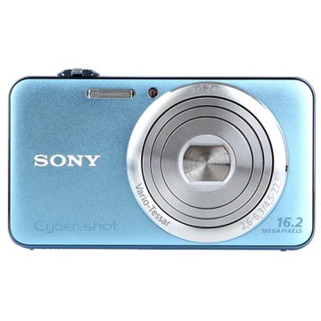 索尼（SONY）DSC-WX50数码相机  蓝色 1620万像素 5倍光变 25mm广角 2.7寸屏 1080i高清摄像 美肤模式