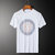 欧洲站美杜莎夏季2020新款潮流牌男士丝光棉烫钻短袖T恤大码体恤3(M 白色)