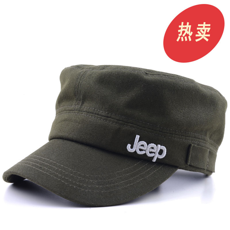 运动帽blackeaglejeep系列吉普帽子户外时尚休闲帽遮阳帽军绿色返回