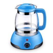 开优米 恒温调奶器 玻璃水壶智能宝宝温暖奶婴儿泡冲奶机(蓝色)