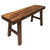 卡里鳄防腐木长板凳试鞋凳KLE—TYR028木头长条凳木质中式木凳子第2张高清大图