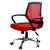 匠林家私椅子弓形椅升降办公椅电脑椅家用(红色 黑框)第2张高清大图