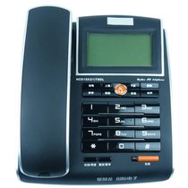 堡狮龙（bossini）HCD133（21）TSDL主叫号码显示电话机（黑色）（大屏幕、智能背光）
