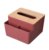 简约客厅抽纸盒家用厕纸盒北欧桌面纸巾收纳盒创意木盖车用纸巾盒(肉粉色 默认版本)