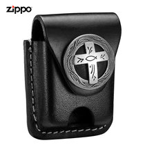 zippo官方旗舰店 原装打火机配件 正版芝宝牛皮火机皮套|ZAP_001031(十字火机皮套-ZAP_001031)